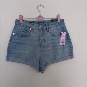 Women's Blue Denim Shorts Size 4 NWT
